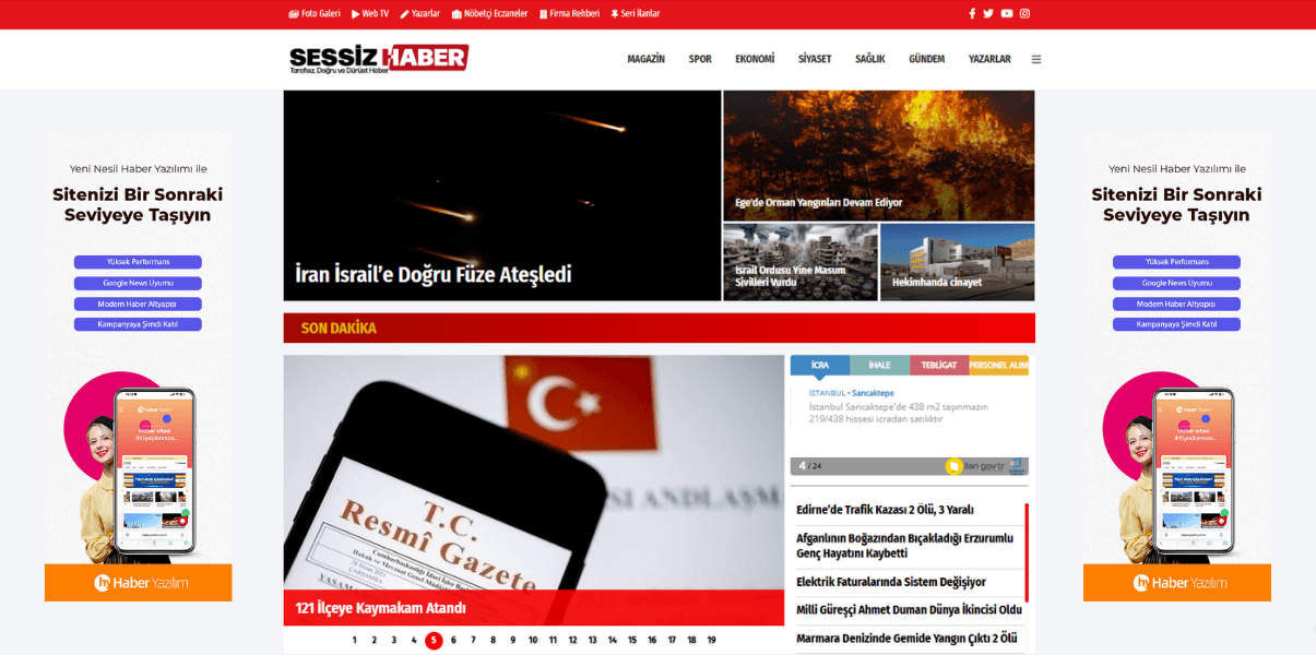 Haber Yazılım | Türkiyenin Haber Yazılımı